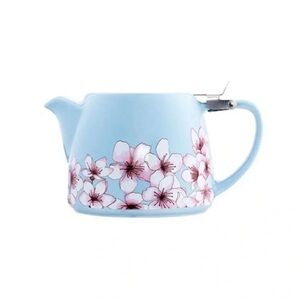 NEW Alfred Floral Lotus Stainless Ceramic 20oz Teapot